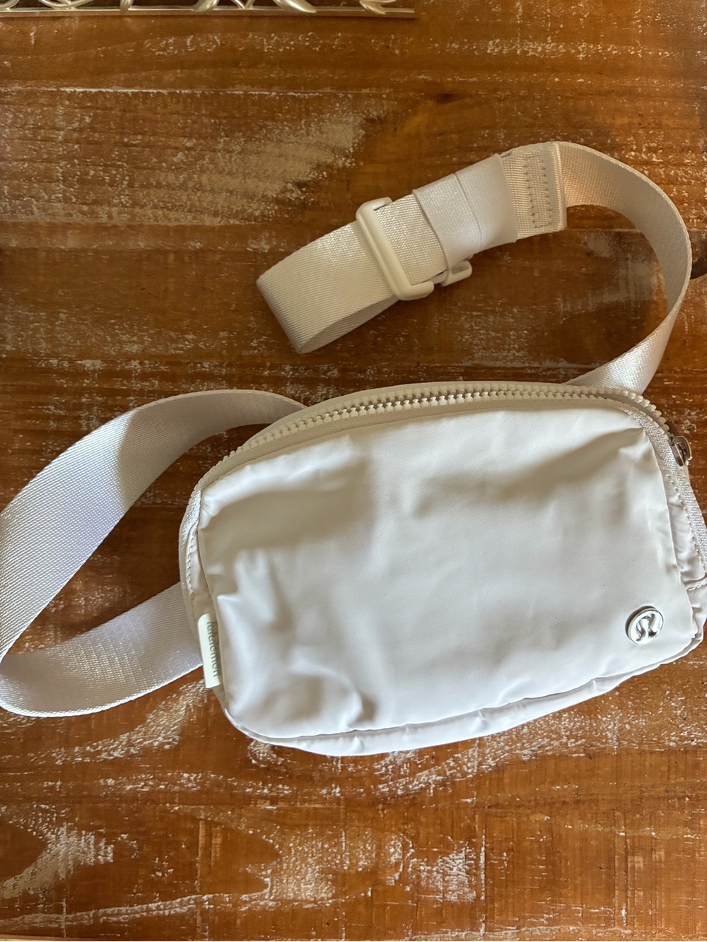 lululemon athletica Cream Crossbody Belt Bag